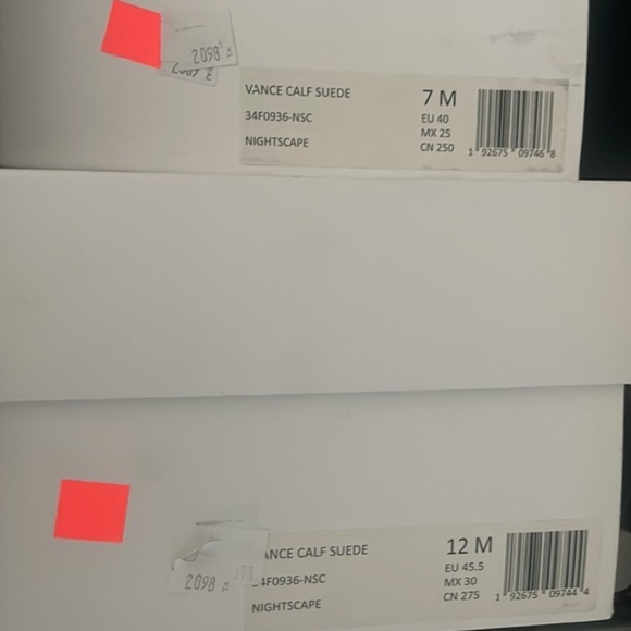 NIB Calvin Klein Men's Vance Suede Loafers - Nightscape - Picture 2 of 2